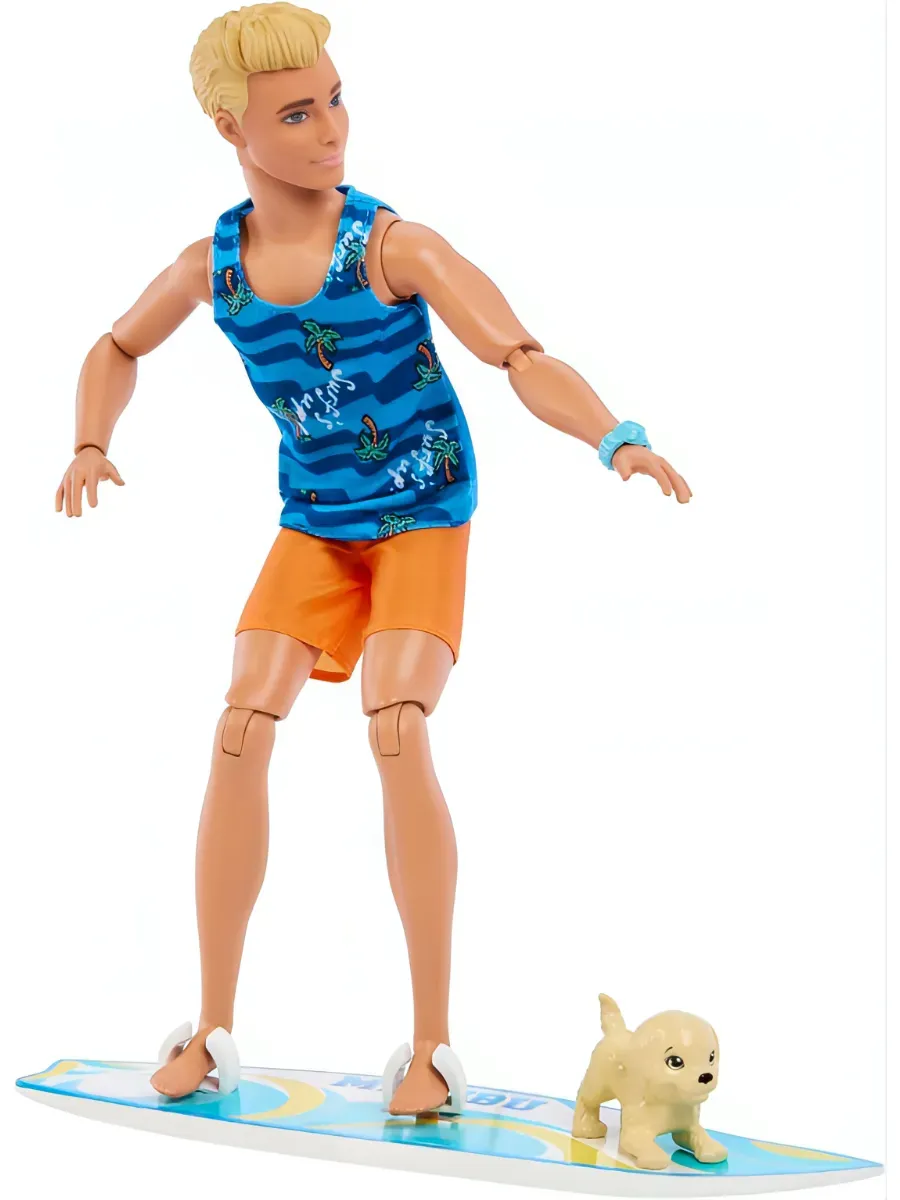 Кукла модельная Barbie Ken Surfing 122013 - фото 4