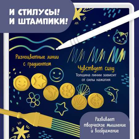 Доска для магнитного рисования alilo