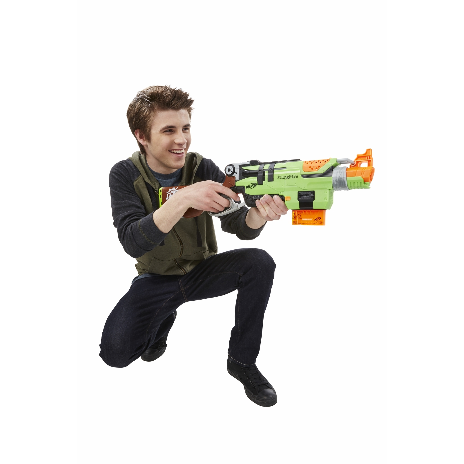 Бластер Nerf Zombie Strike Слинг Файр - фото 10