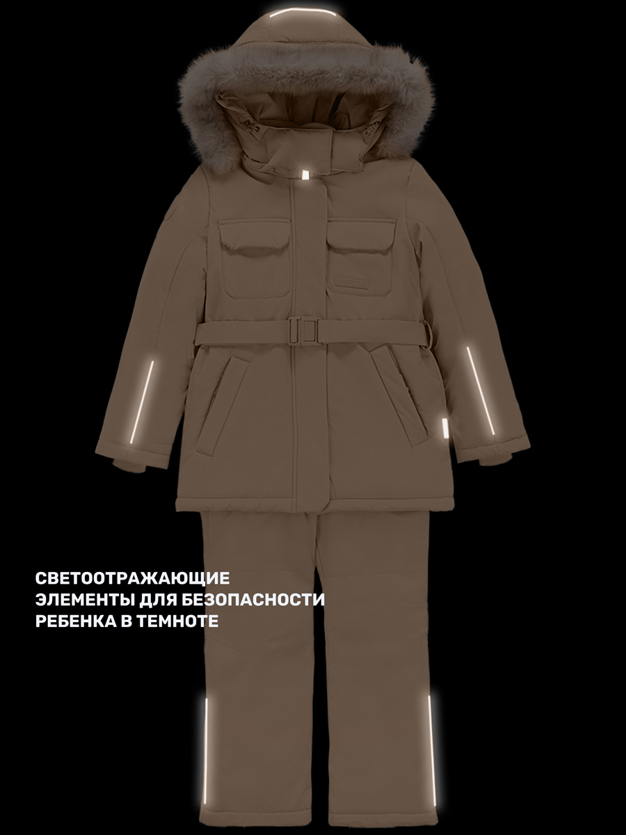 Костюм NIKASTYLE 7з7225 какао - фото 15