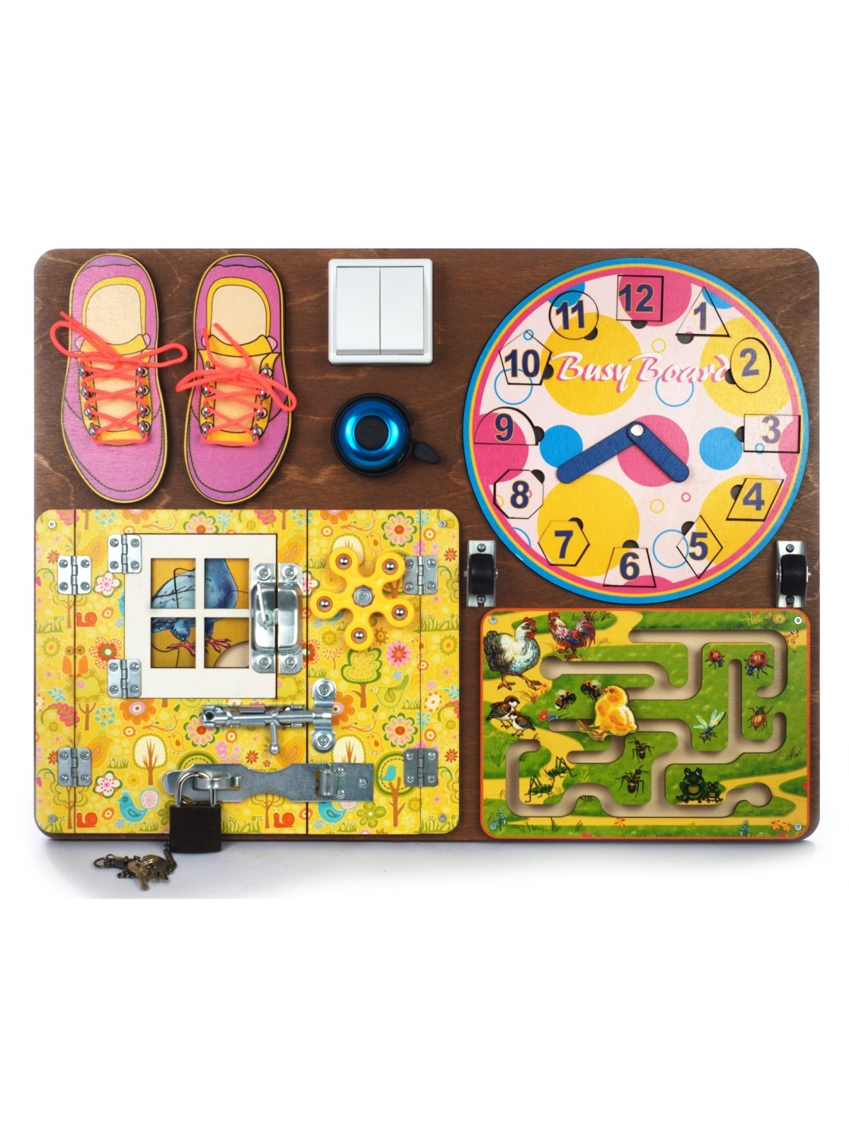 Игрушка Нескучные игры бизиборд - фото 1