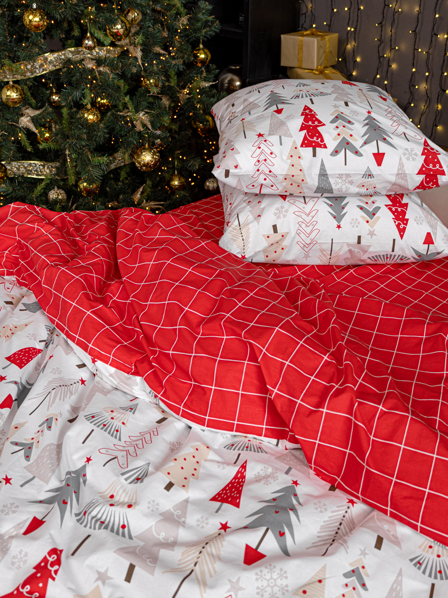 Комплект постельного белья BRAVO Елочки 5 предм. - фото 7