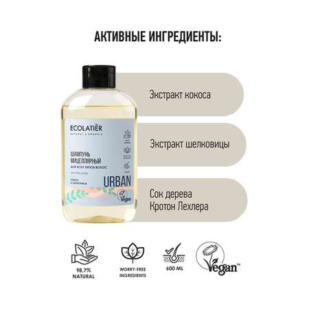 Шампунь Ecolatier
