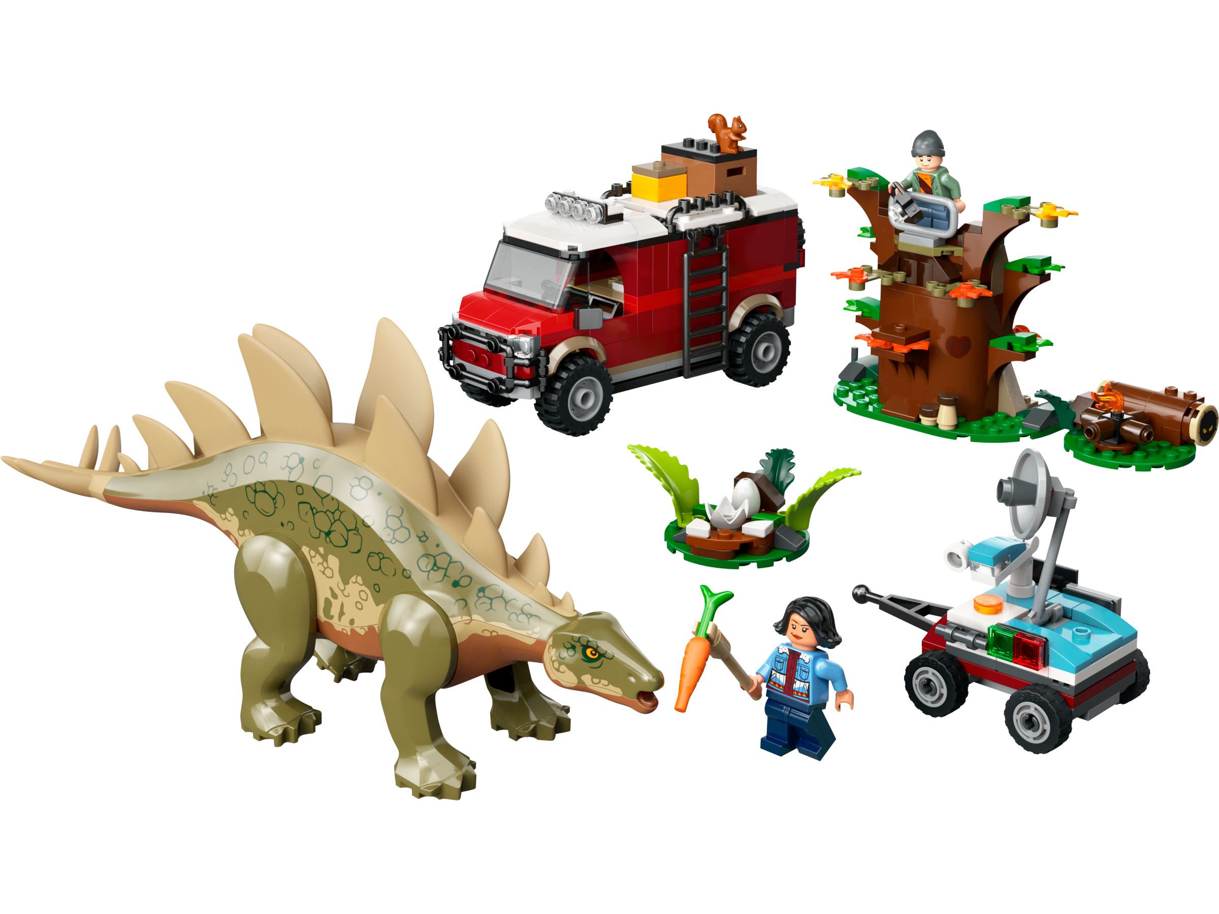 Конструктор LEGO Jurassic World Миссии динозавров: Стегозавр - фото 2