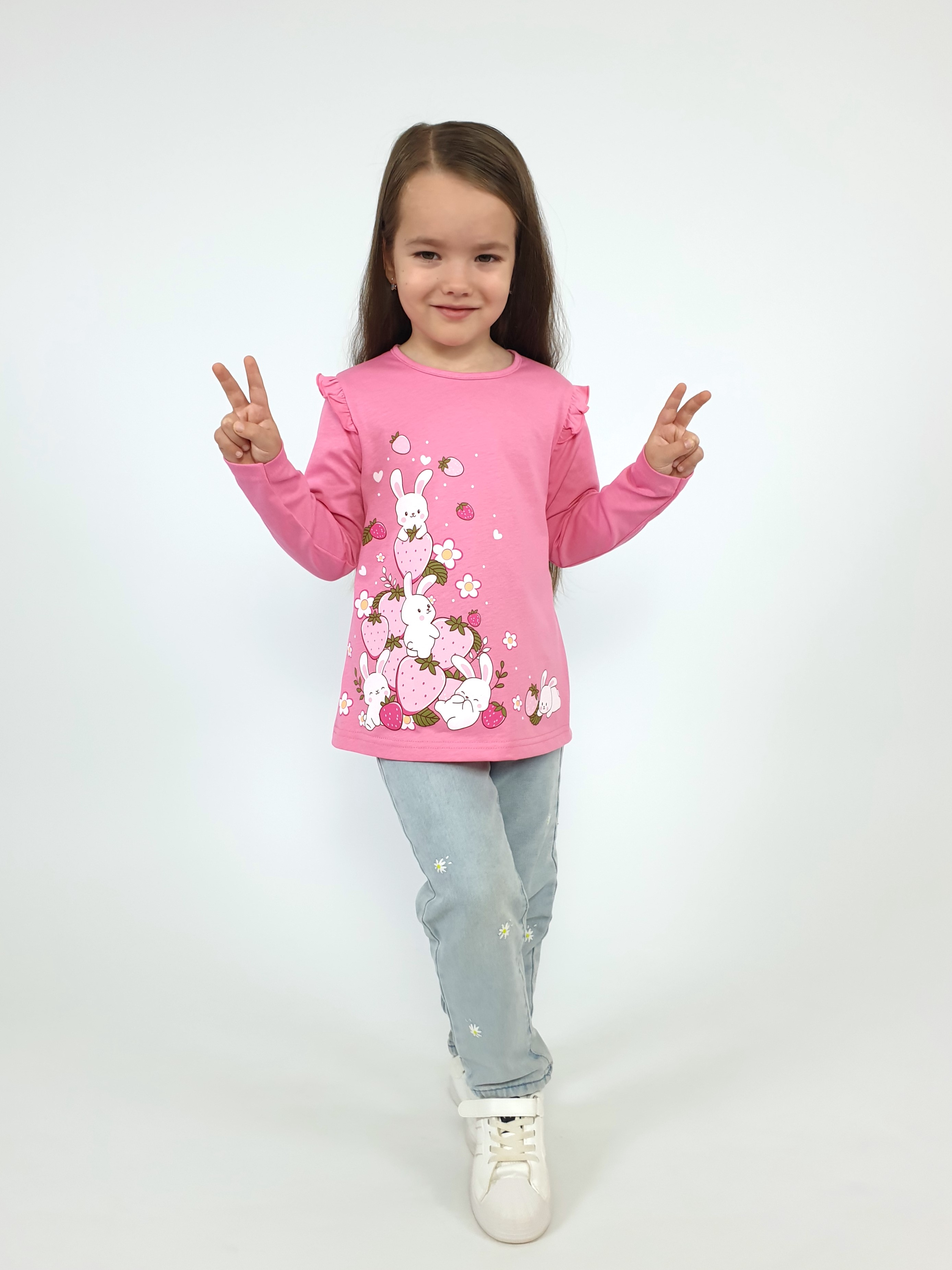 Лонгслив Luneva 4-128-4. - фото 1