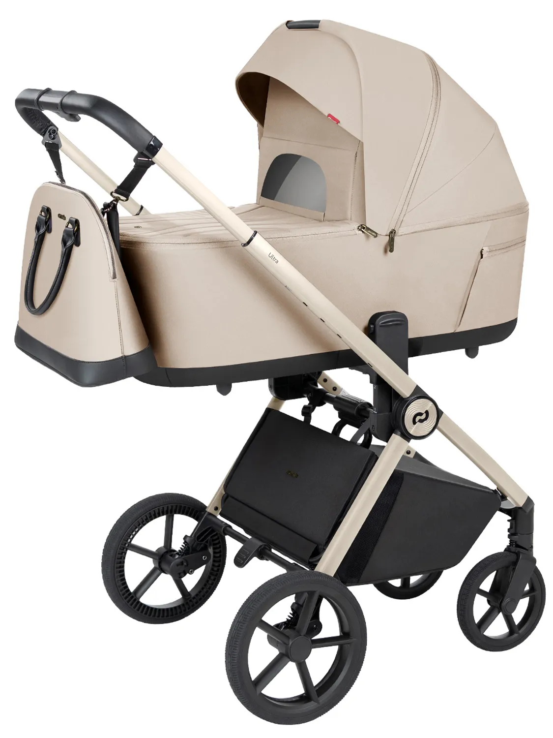 Коляска 2в1 Carrello Ultra F CRL-6556 бежевый - фото 3