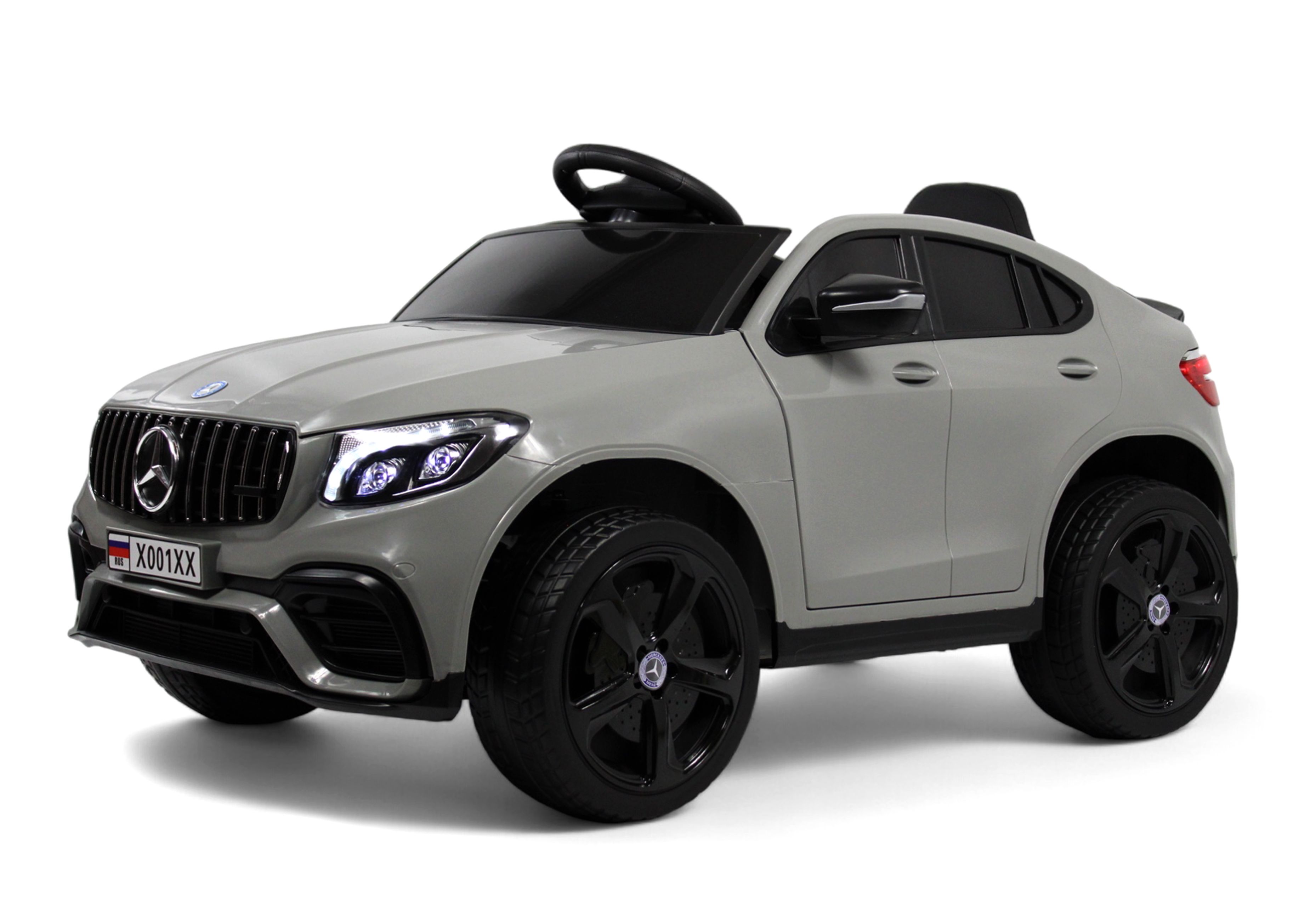 Электромобиль RIVERTOYS Mercedes X001XX-GREY С пультом ДУ - фото 1