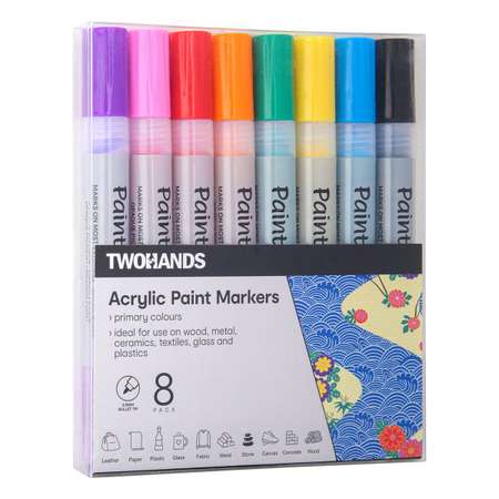 Маркеры TWOHANDS 8 цв.