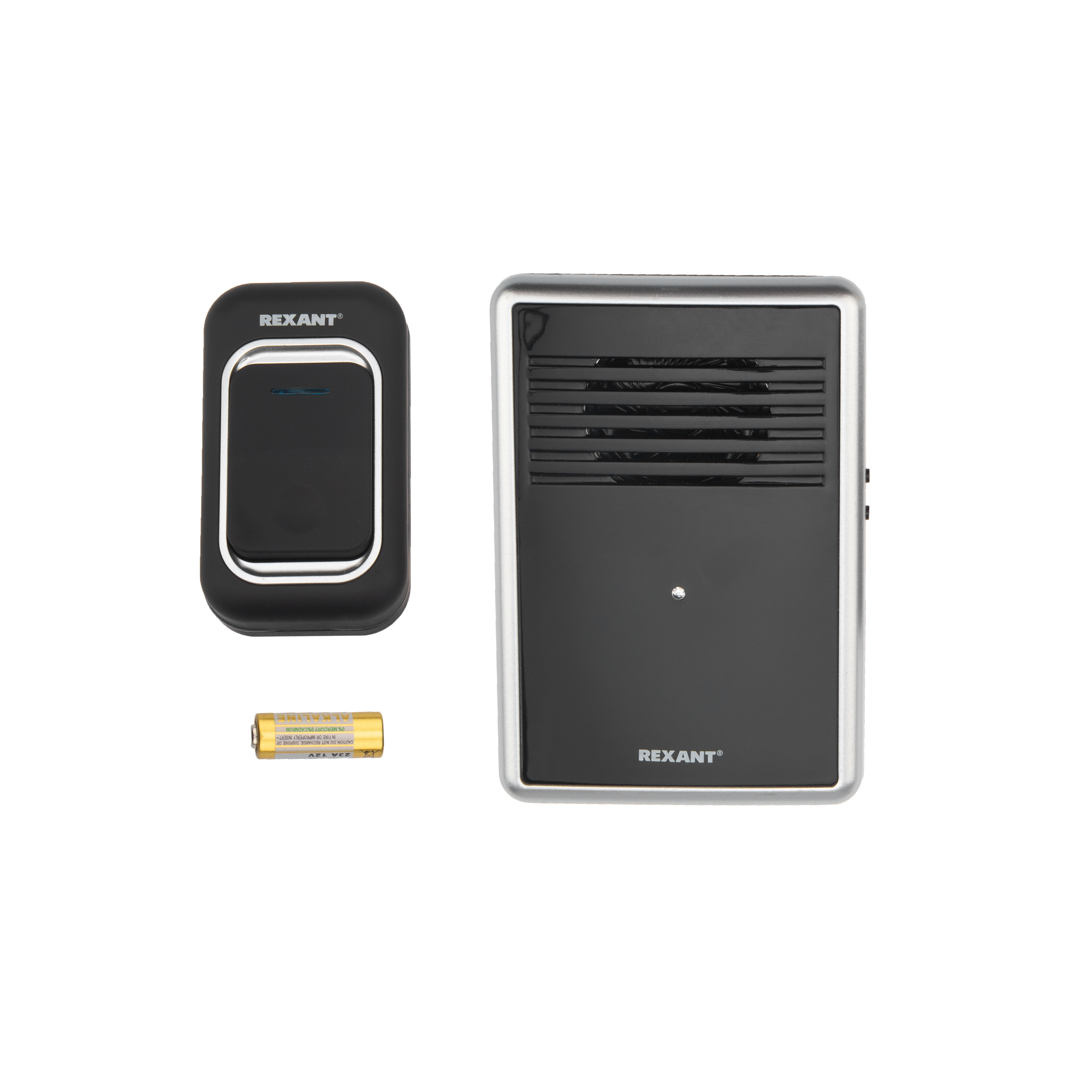 Беспроводной дверной звонок REXANT RX-30 c цифровым кодированием 25 мелодий 150м кнопка IP44 - фото 14