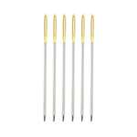 Иглы Hobby Pro ручные гобеленовые с золотым вытянутым ушком тупым концом № 24 6 шт