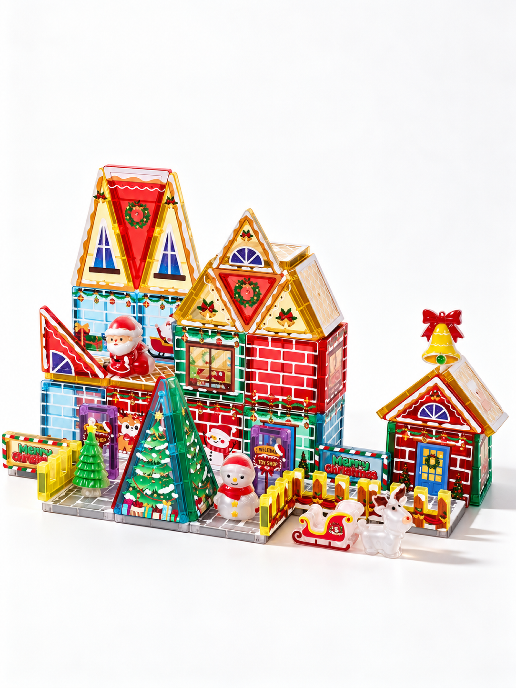 Конструктор SAYFUN toys магнитный 64 дет. - фото 18