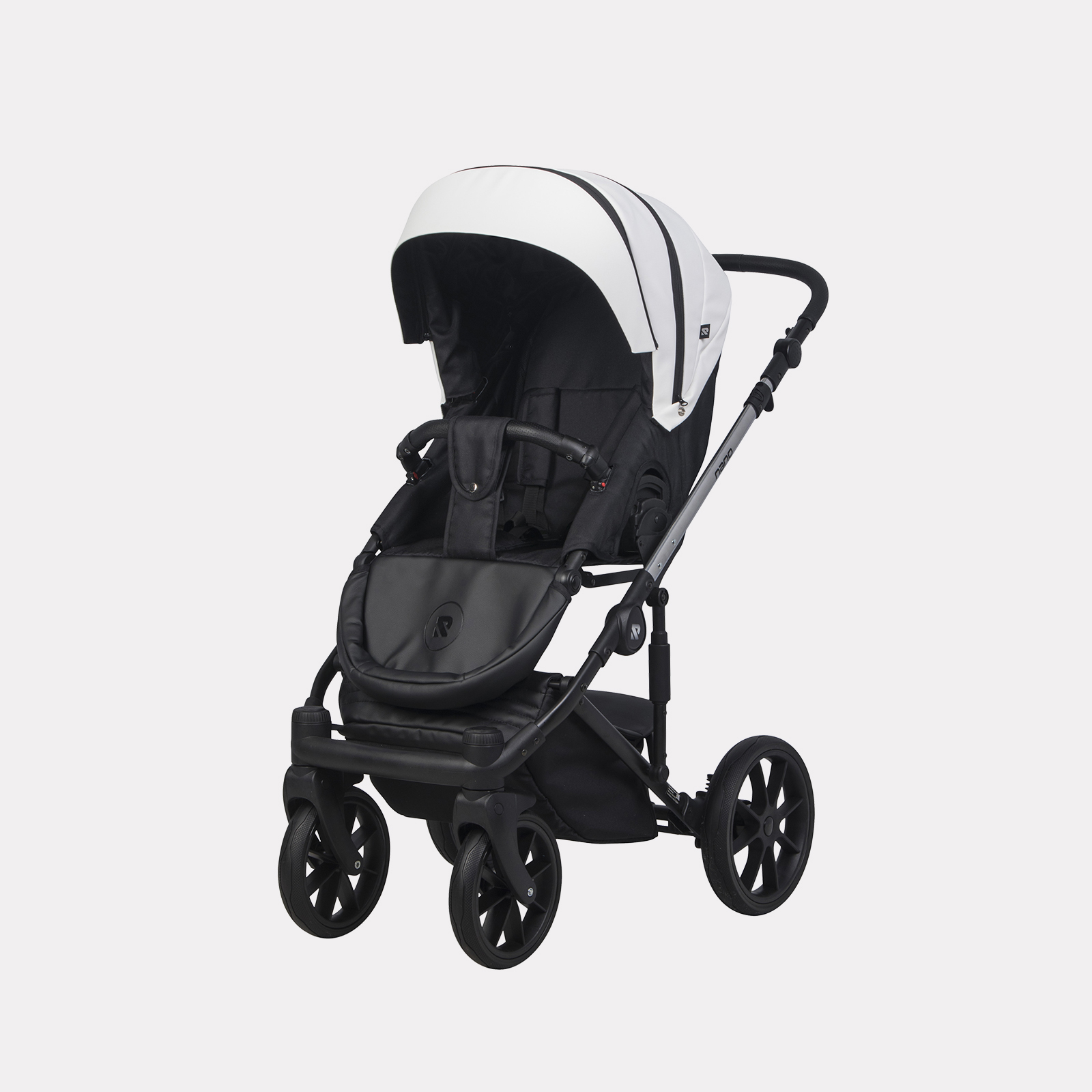 Коляска 2в1 Riko Nano Thermo белый - фото 5