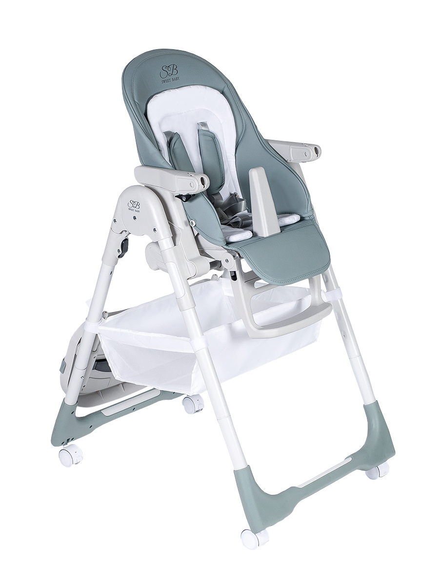 Стульчик для кормления Sweet Baby City Light Green зеленый - фото 19