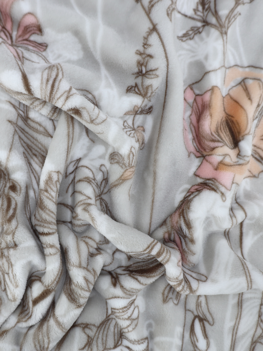 Покрывало BRAVO Ликорис 200 x 220 см велсофт - фото 3