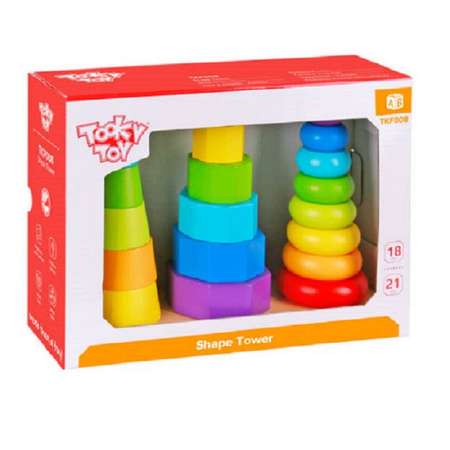 Игрушка Tooky Toy пирамидка