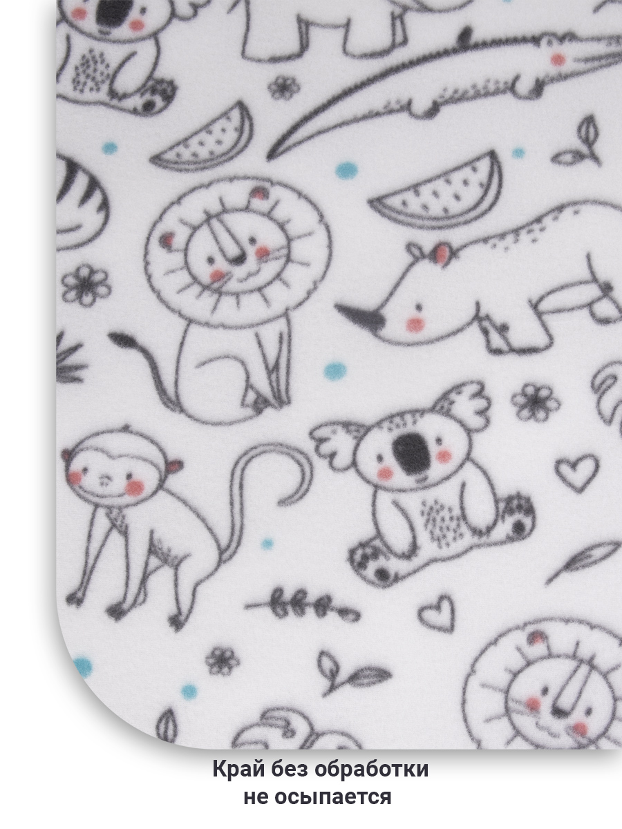 Плед Baby Nice 150 x 200 см флис - фото 4