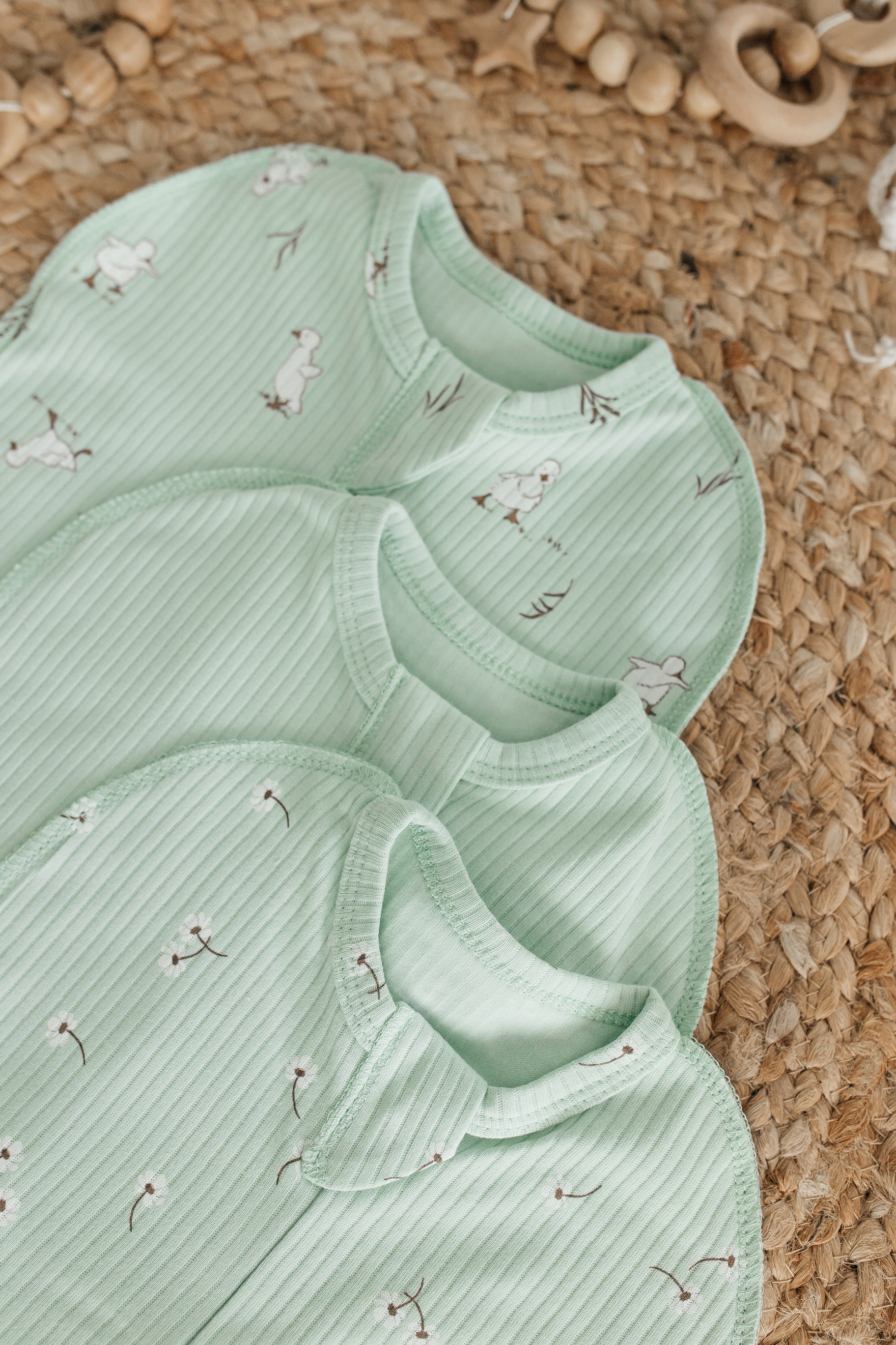 Конверт пеленальный (кокон) TOPOTUSHKI бирюзовый - фото 8