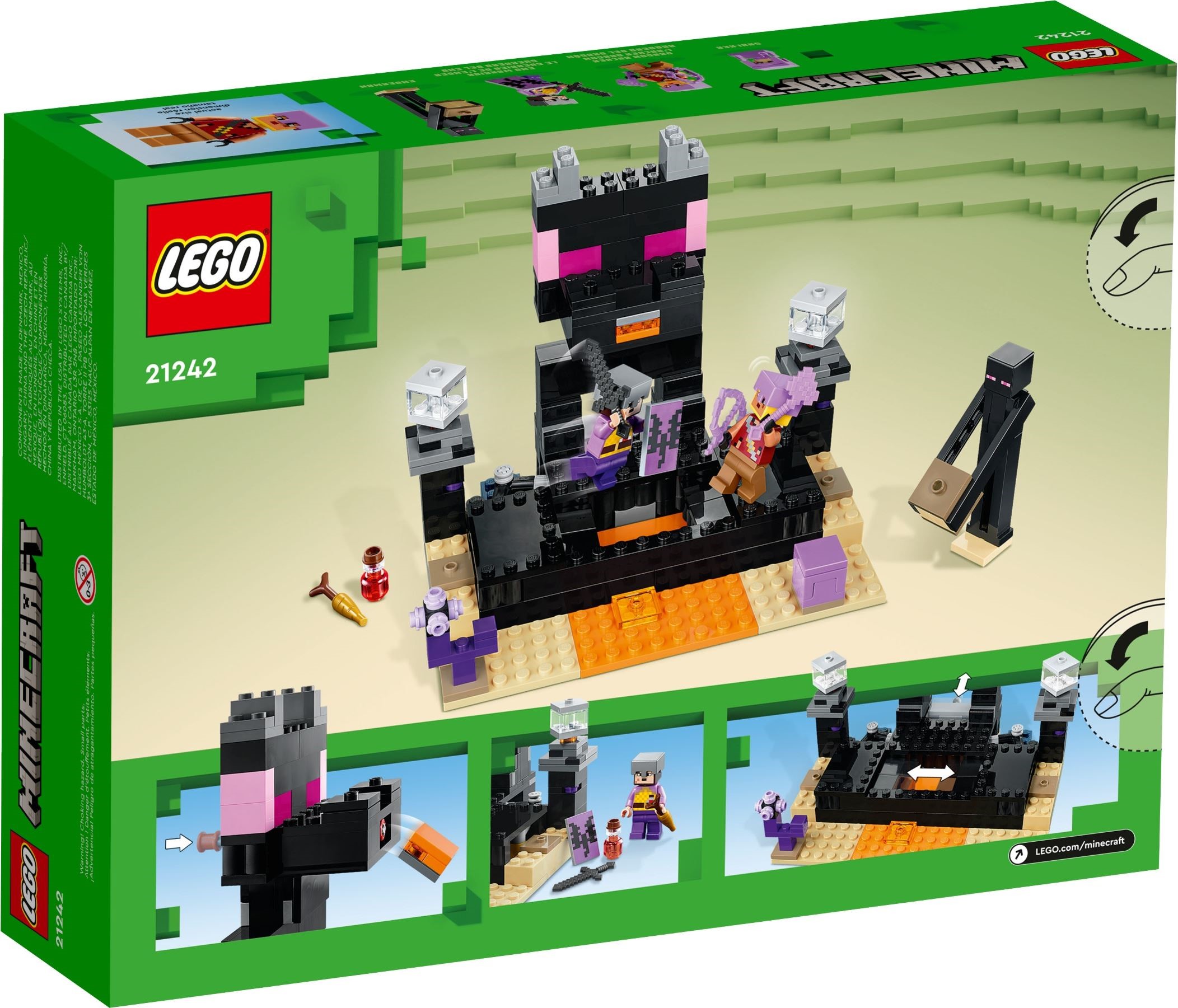 Конструктор LEGO Minecraft 21242 252 дет. - фото 6