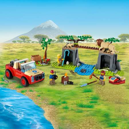 Конструктор LEGO City Wildlife Rescue Off-Roader блочный
