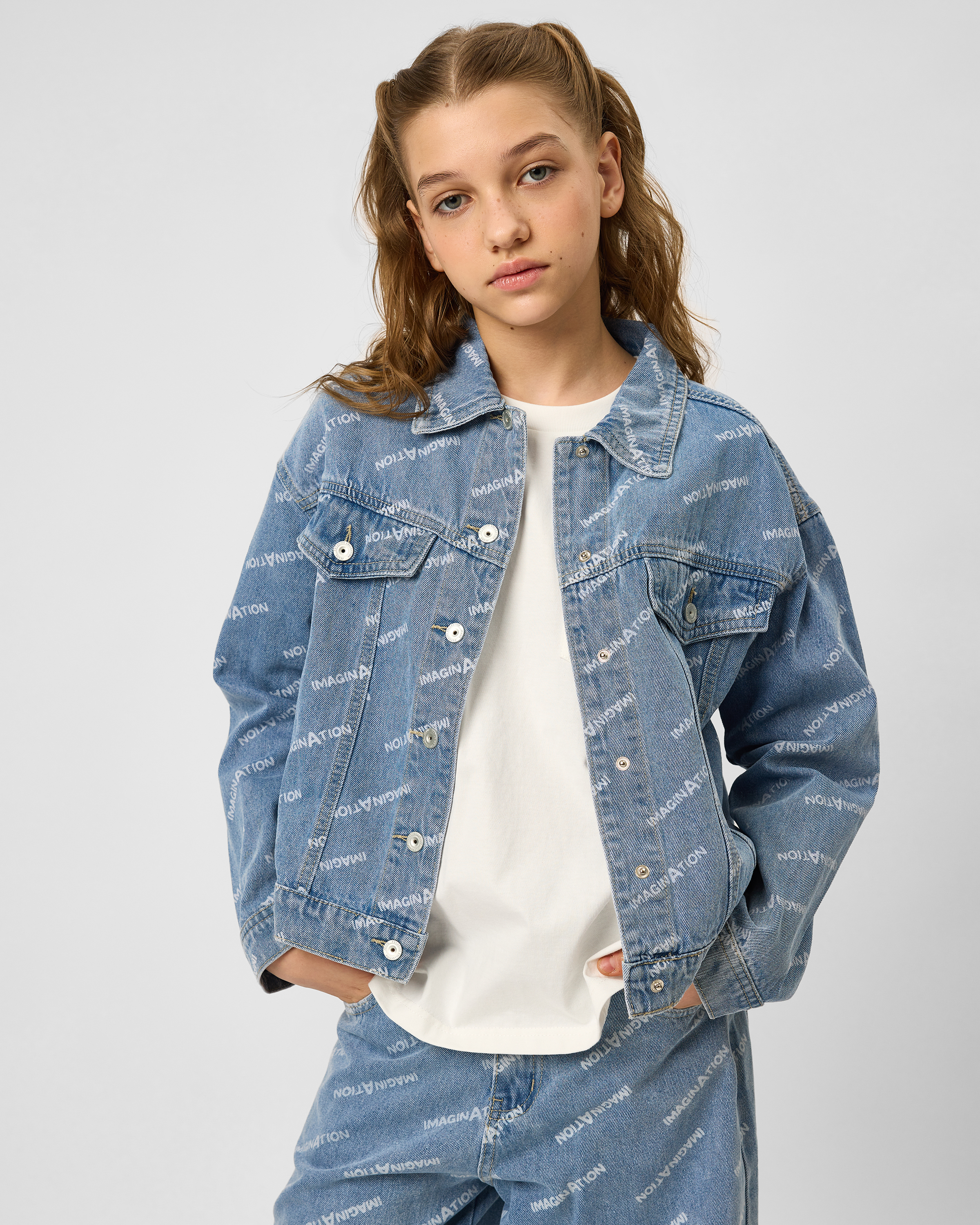 Джинсовая куртка Futurino S26FU3-G215tg-66 - фото 7