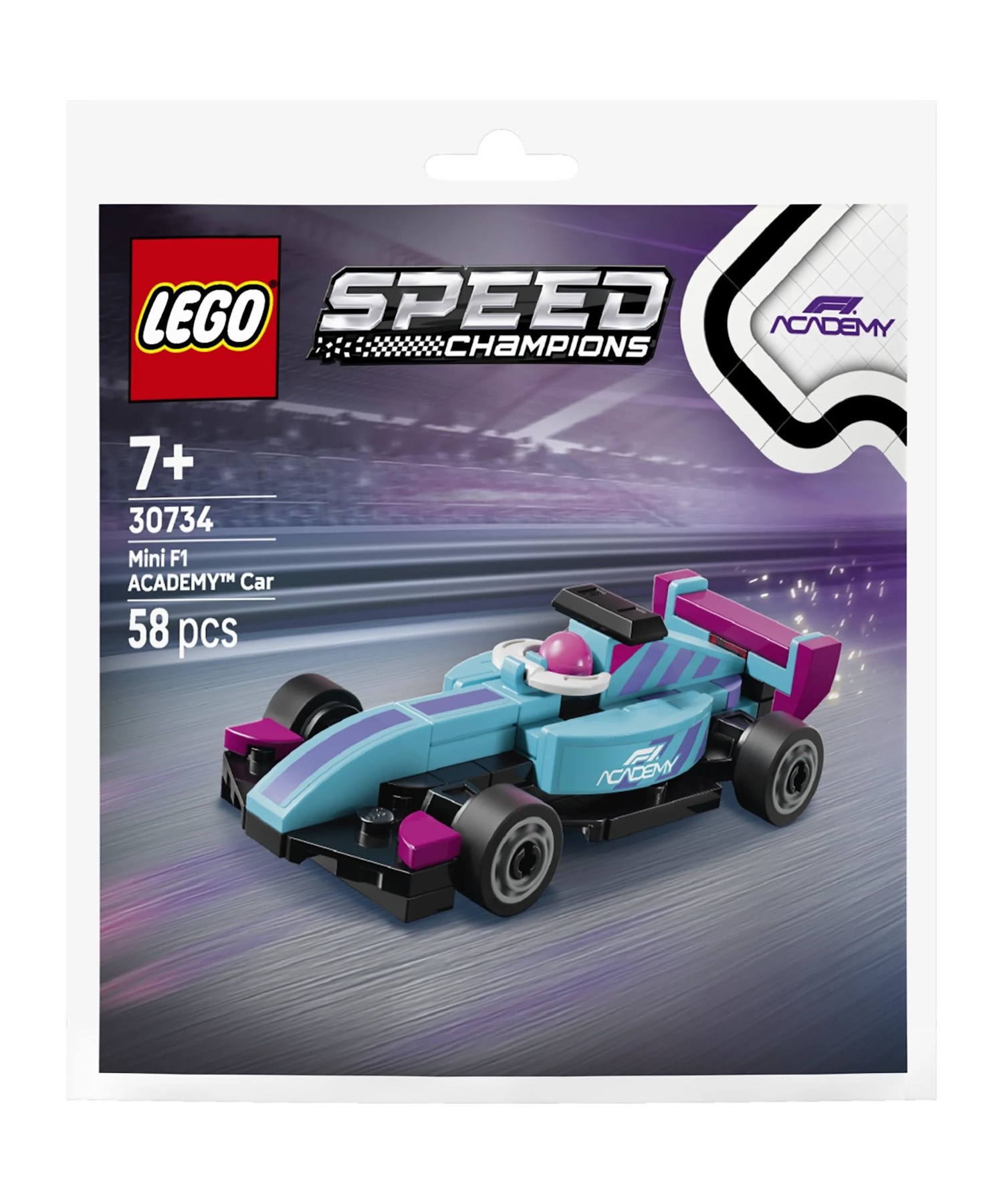 Конструктор LEGO Speed Champions Чемпионы по скорости 58 дет. - фото 2