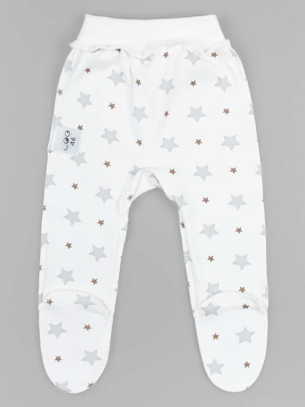 Ползунки 2 шт LEO 1001А-15_белый/голубой - фото 4