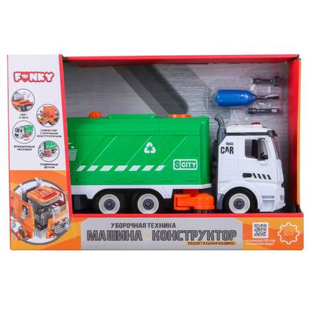 Конструктор Funky Toys Уборочная машина сборная игровая модель