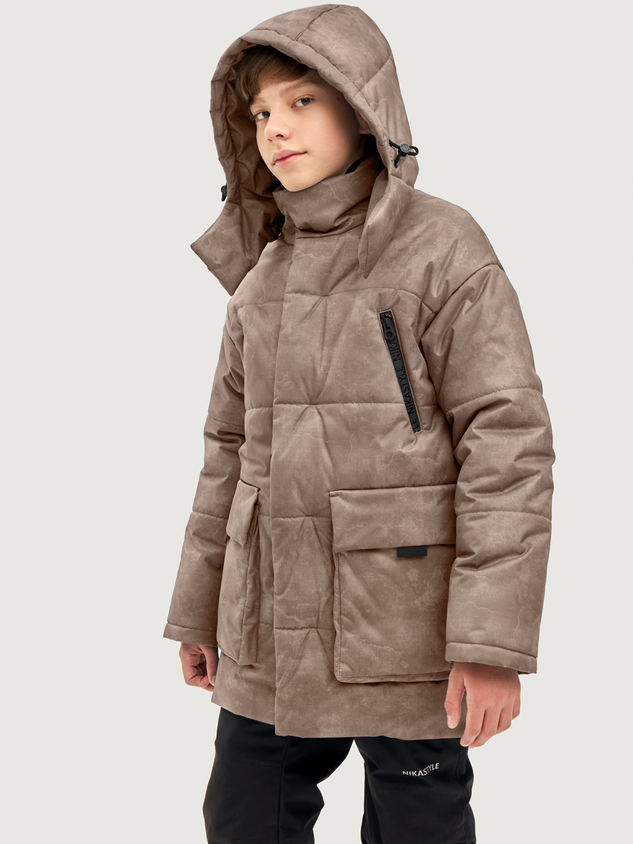 Куртка NIKASTYLE 4з8125 кэмел - фото 1