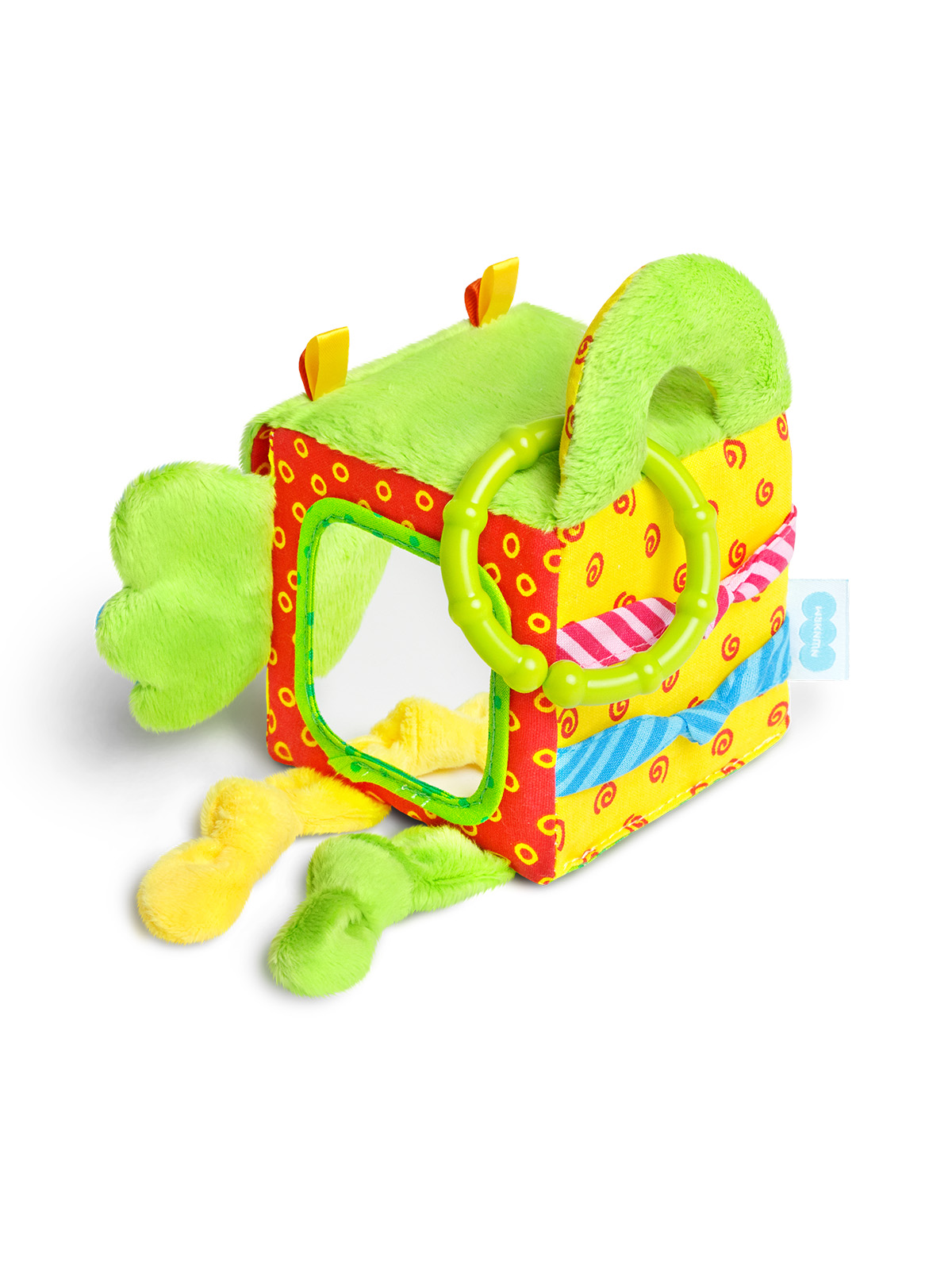 Игрушка Мякиши подвеска кубик Сова - фото 5