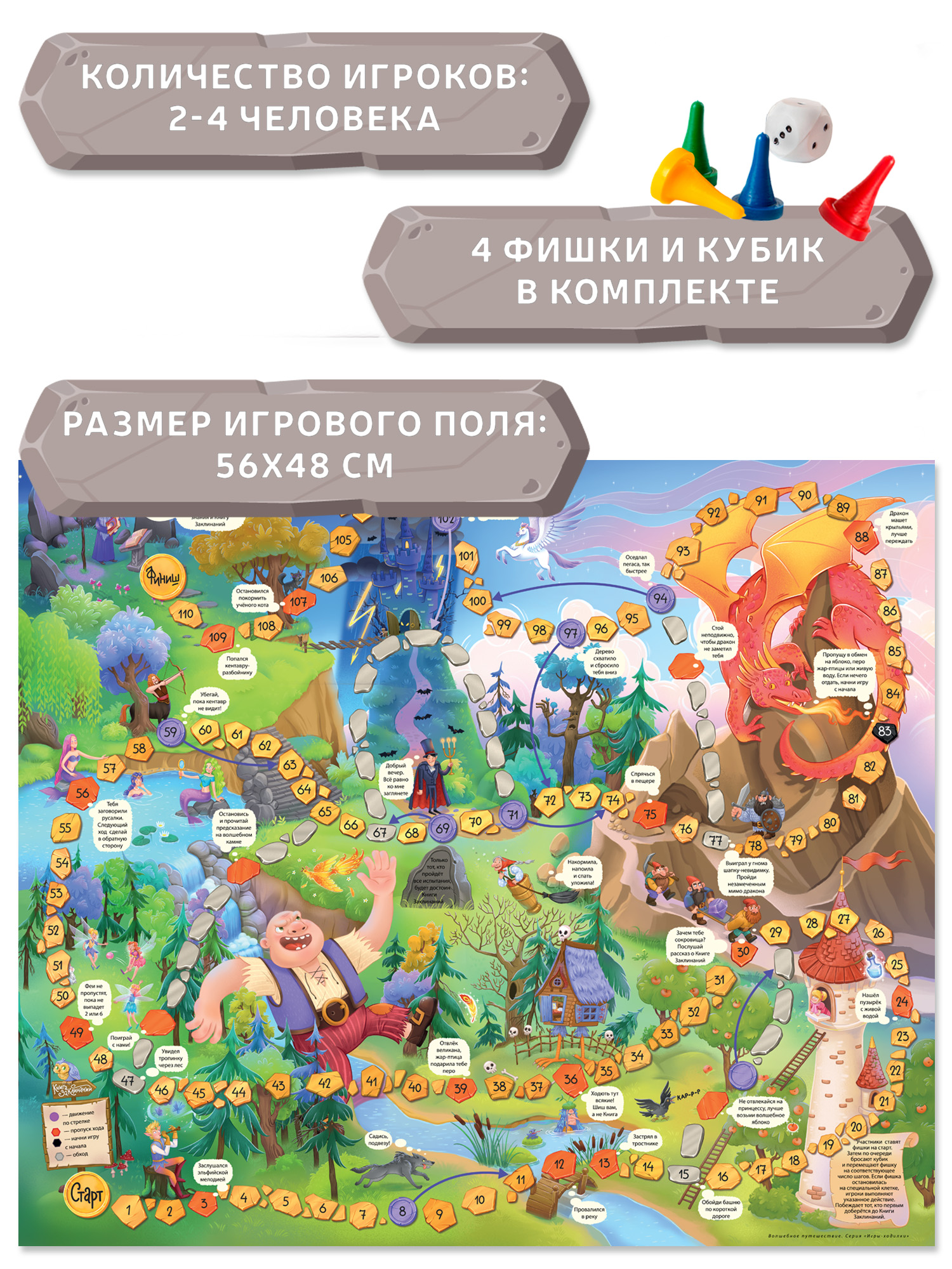 Настольная игра Дрофа-Медиа Ходилка - фото 4