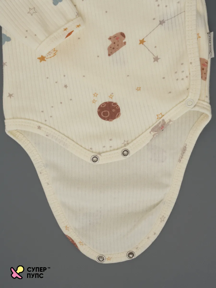 Боди 3 шт Супер Пупс нбр/3пр/бд/зап/таупкапибары - фото 18