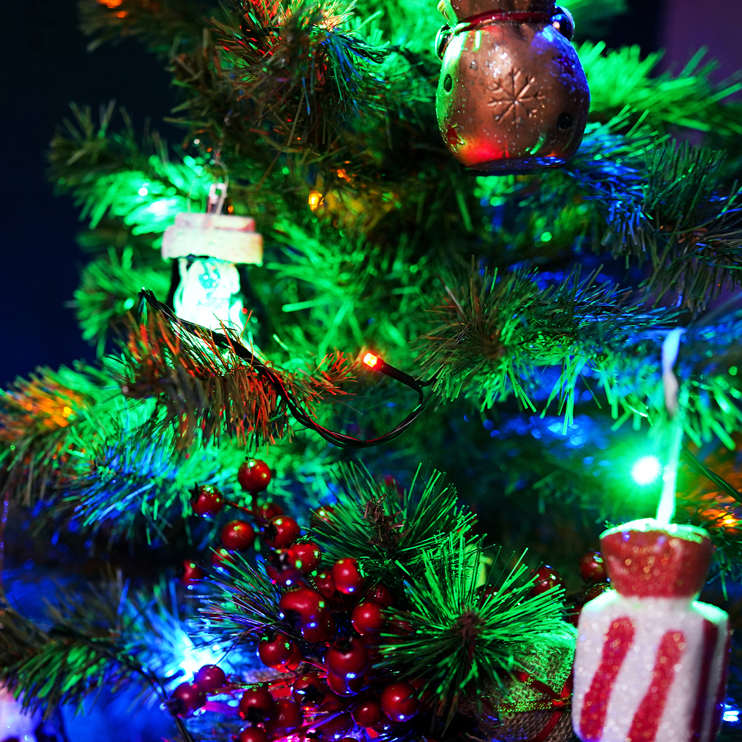 Светодиодная гирлянда NEON-NIGHT Твинкл-лайт 10 м 8 режимов свечение мультиколор 303-049 - фото 7