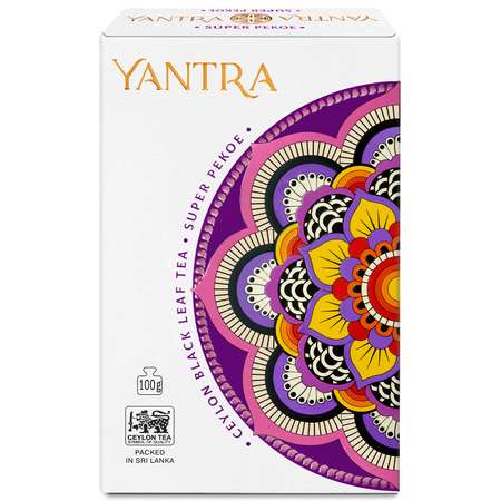 Чай Классик Yantra черный листовой стандарт Super Pekoe 100 г