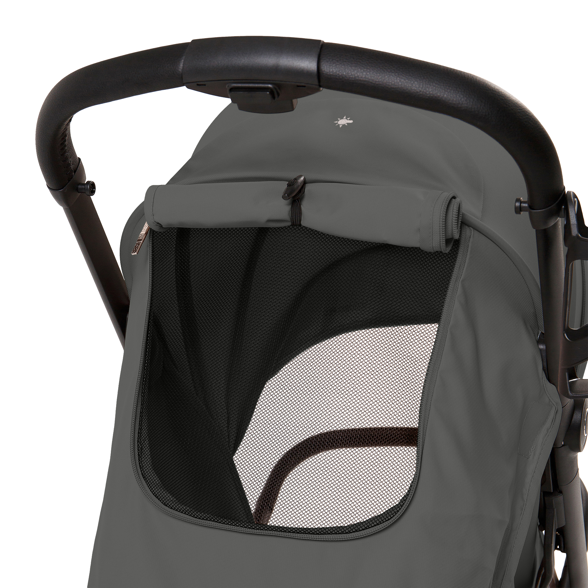 Коляска прогулочная Sweet Baby Colibri Plus Dark Grey серый - фото 25