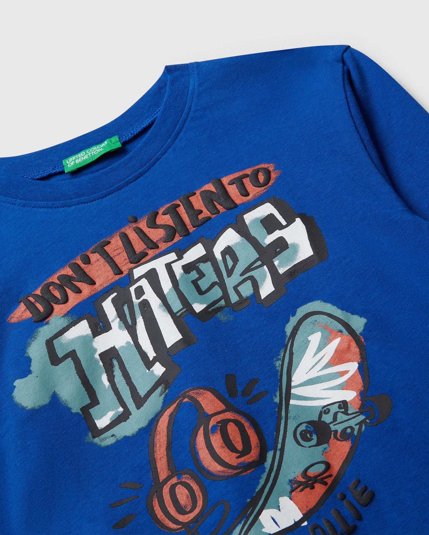 Лонгслив United Colors of Benetton 25A_35RYG10K4_19R - фото 3