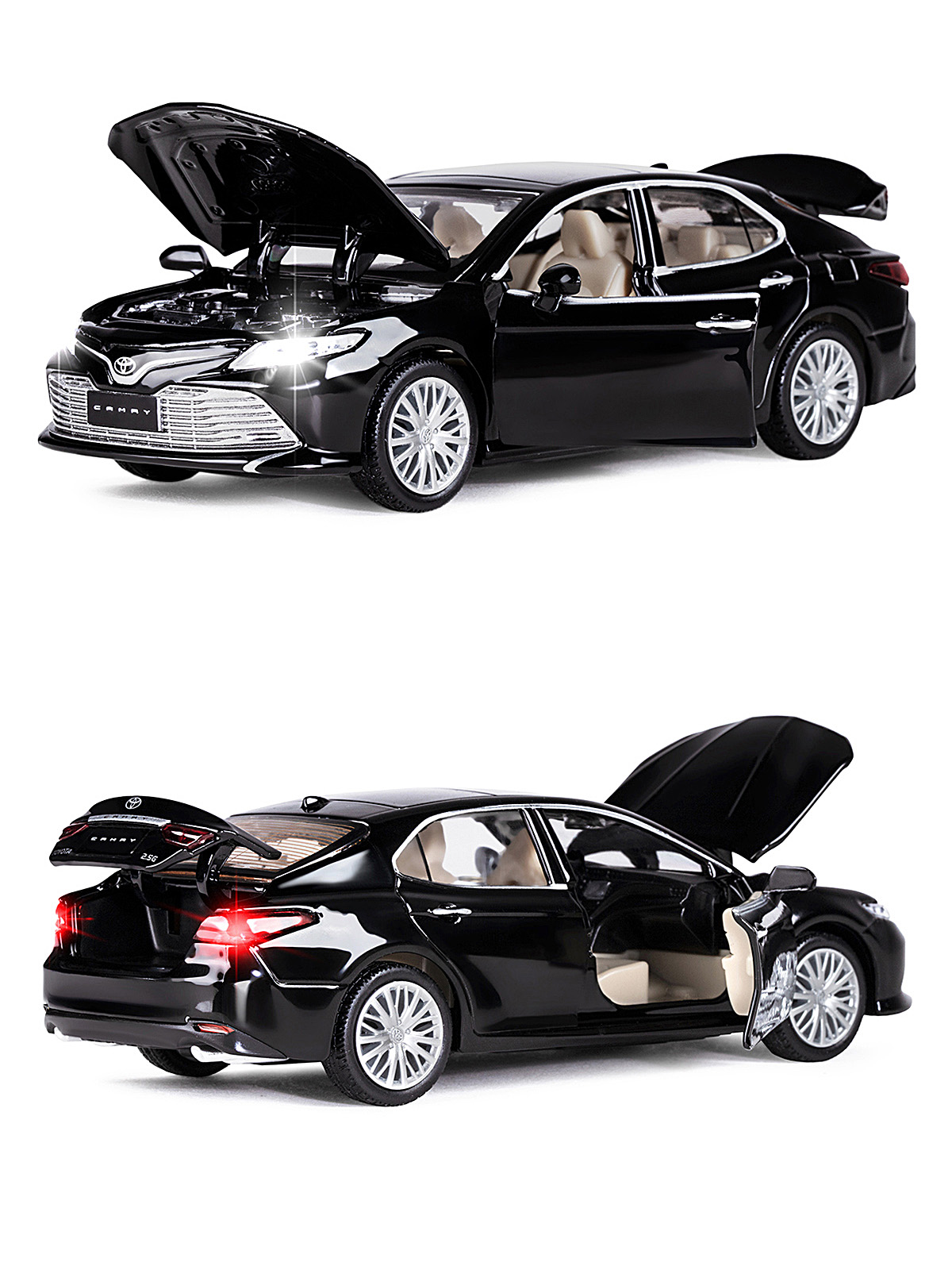 Автомобиль АВТОпанорама Toyota Camry 1:32 JB1251037 - фото 7