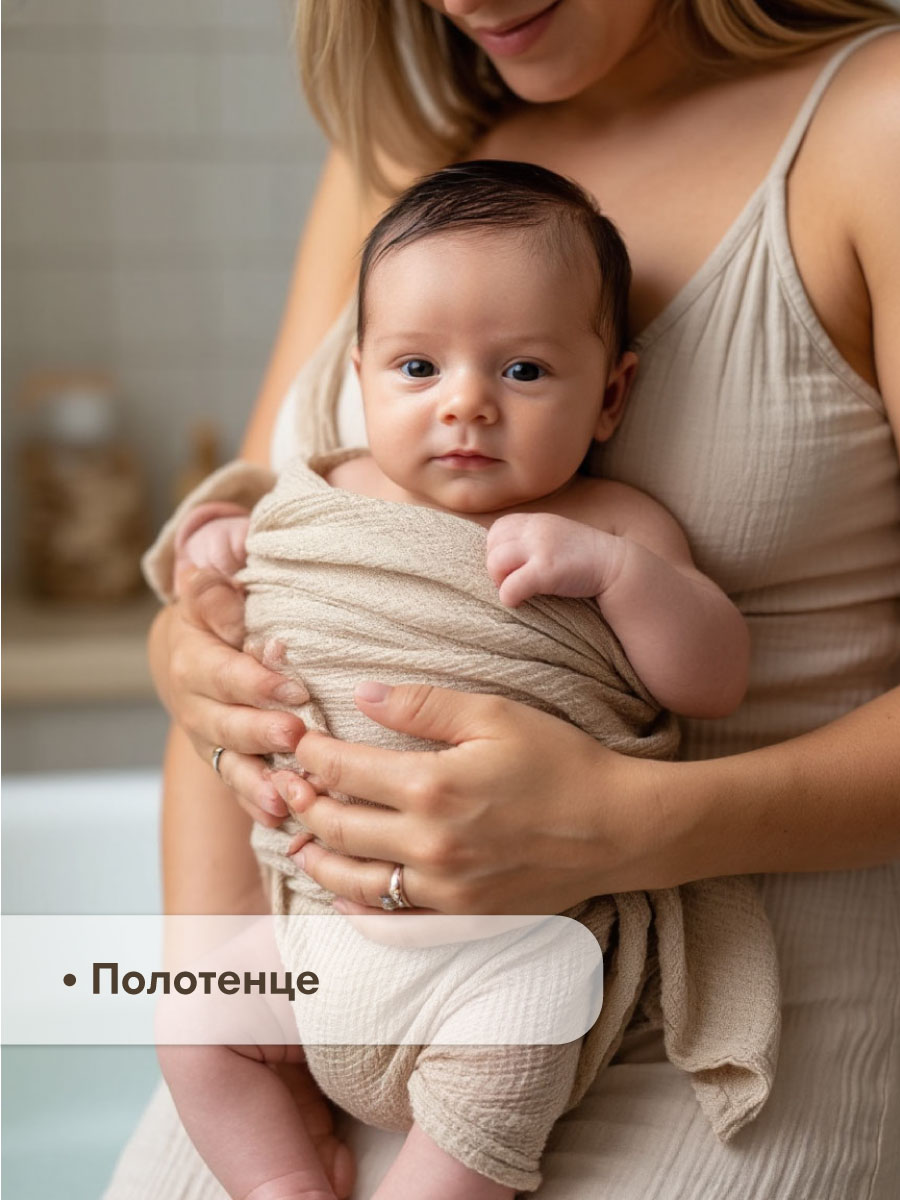 Комплект пелёнок OLANT BABY муслиновые 120х120 4 штуки - фото 9