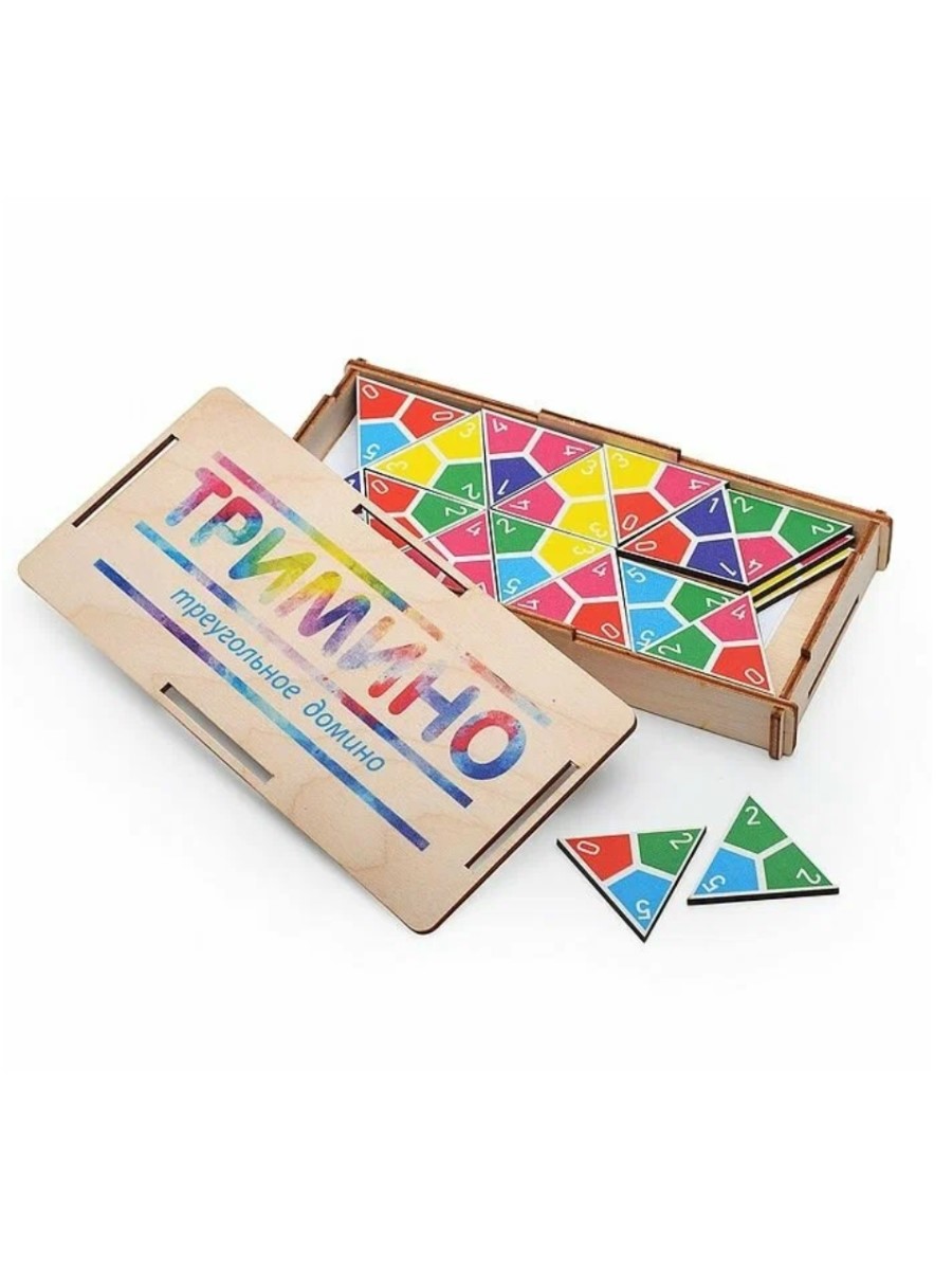 Настольная игра Задира Тримино цветное - фото 3