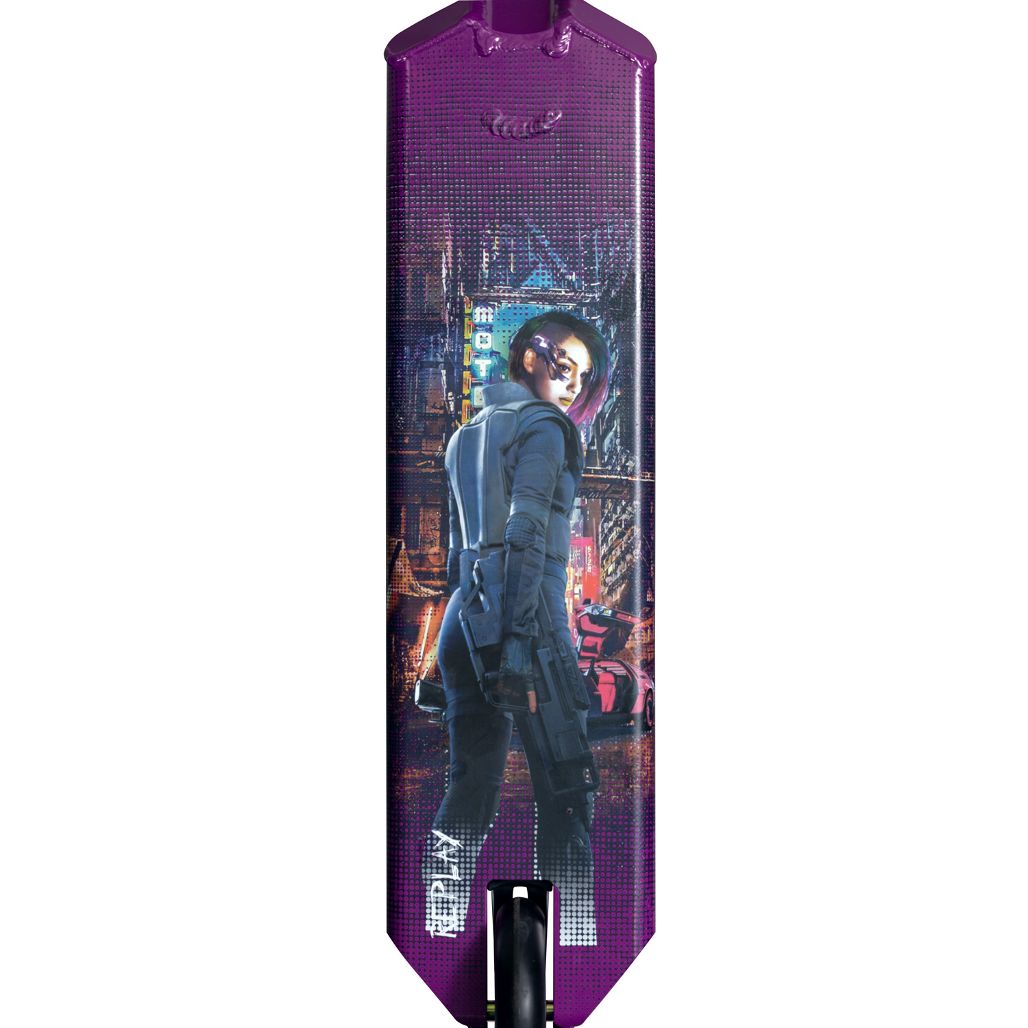 Трюковой самокат Novatrack двухколесный - фото 5