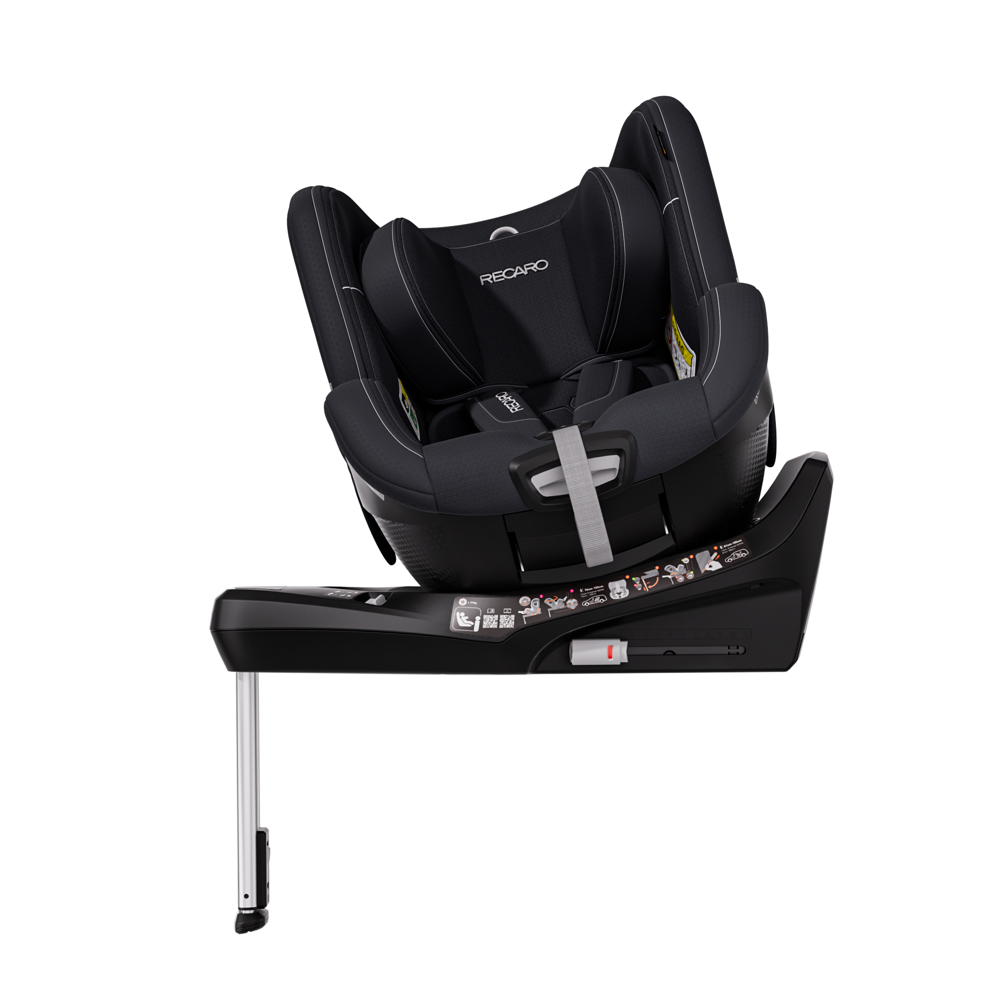 Автокресло Recaro Toron 1 Isofix 0+/1 (0-18 кг) черный - фото 5