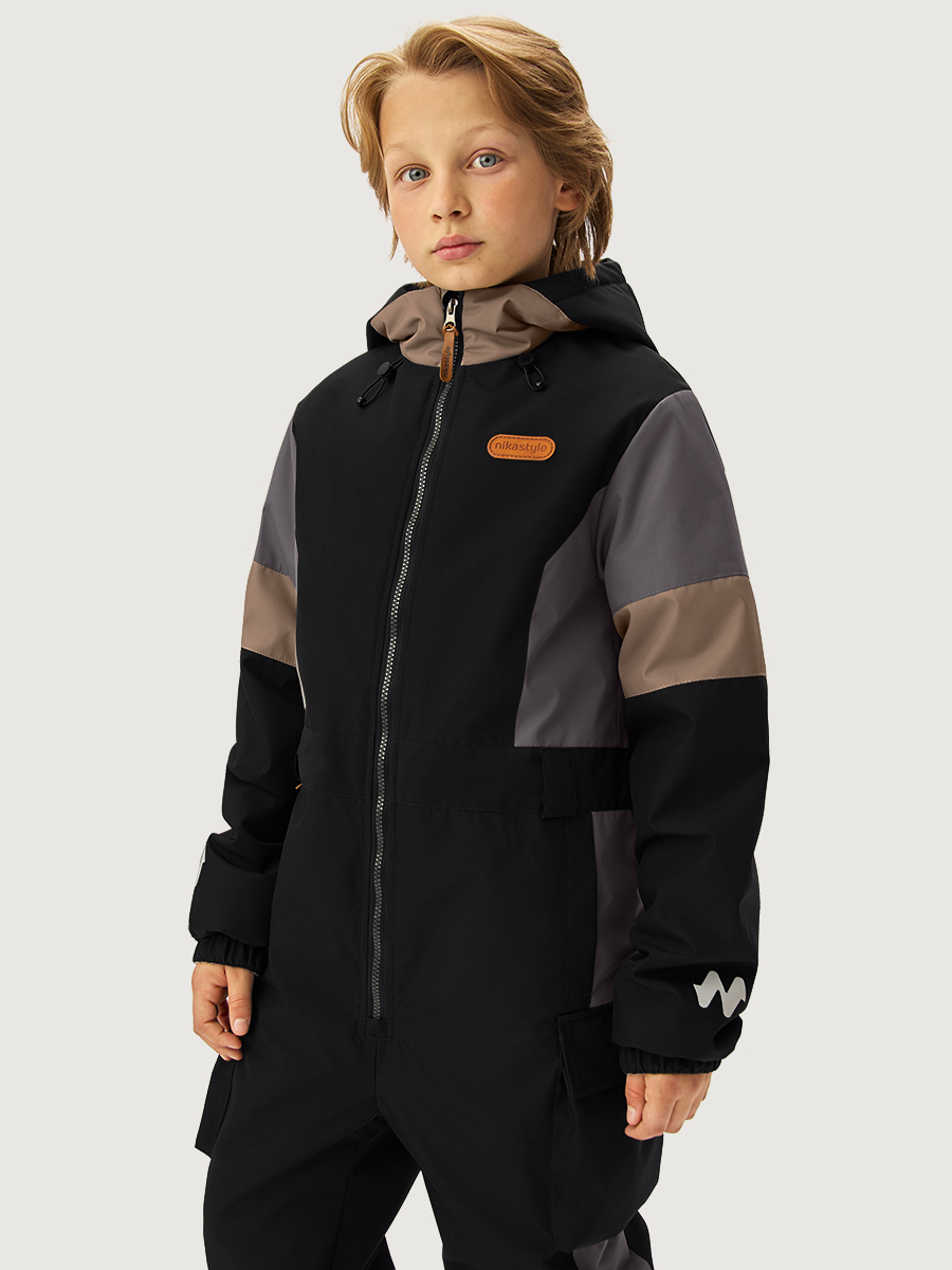 Комбинезон NIKASTYLE 8м2726 черный - фото 6