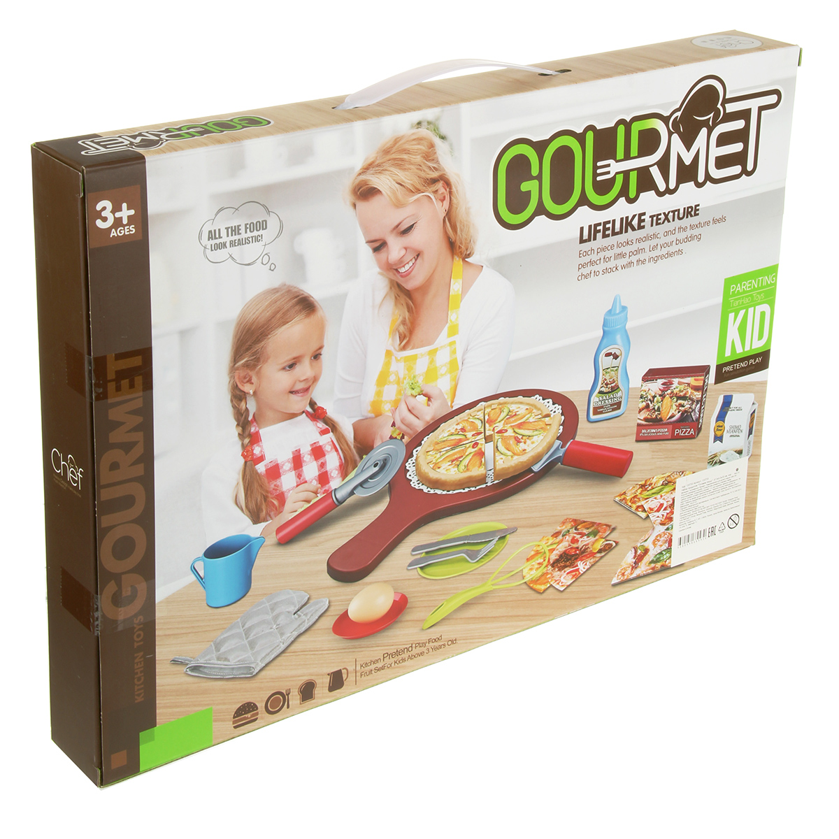 Игрушка Veld Co продукты, посуда 35 предм. - фото 13