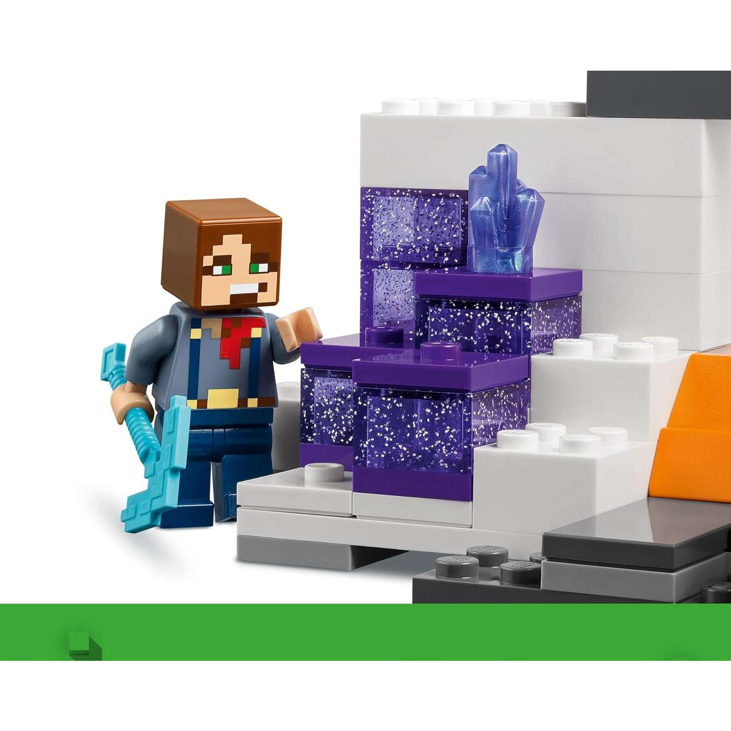 Конструктор LEGO Minecraft Шахта Бесплодных земель 538 дет. - фото 7