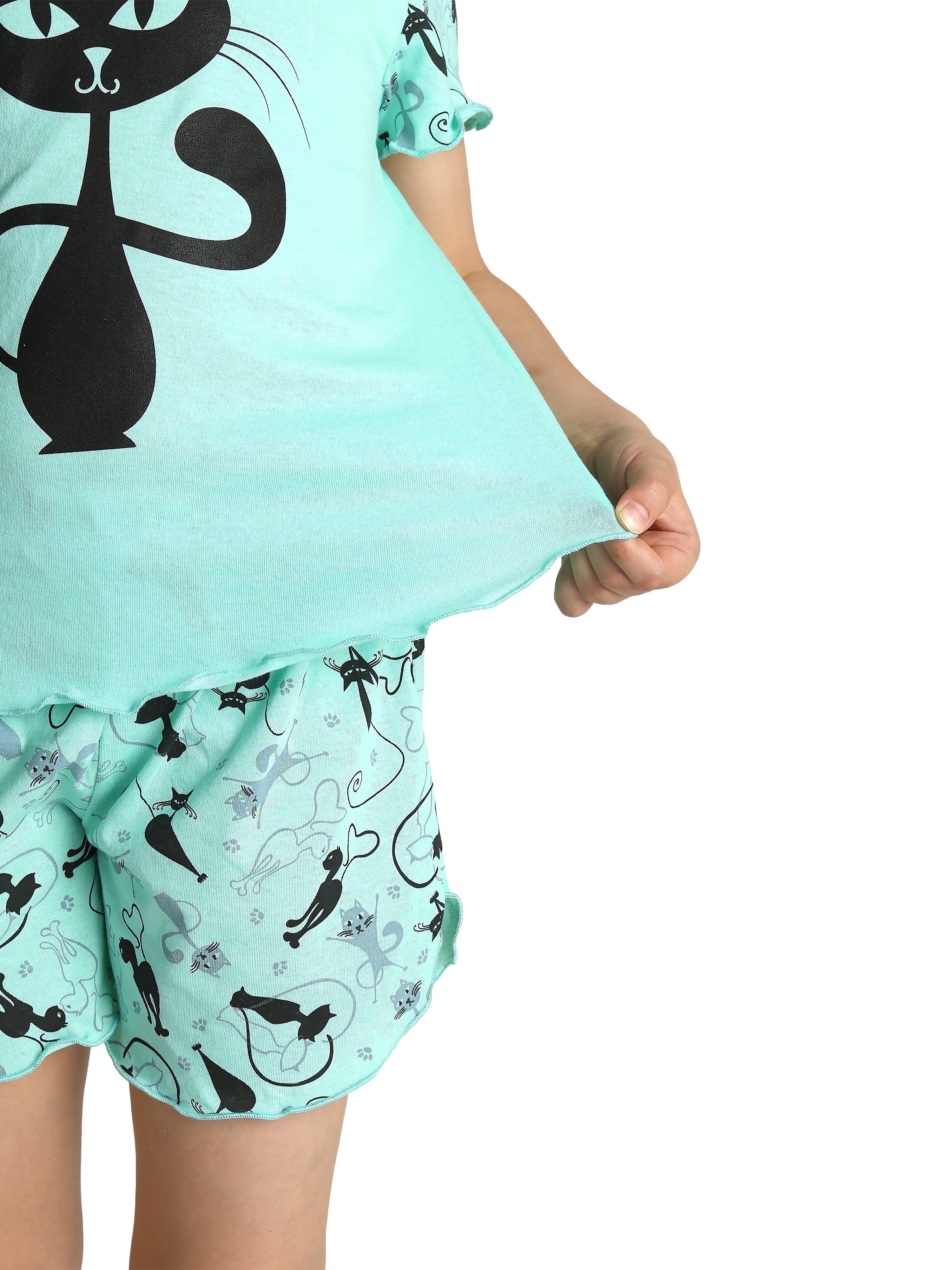 Пижама ДО-Детская Одежда 004К8/мятный10 - фото 13