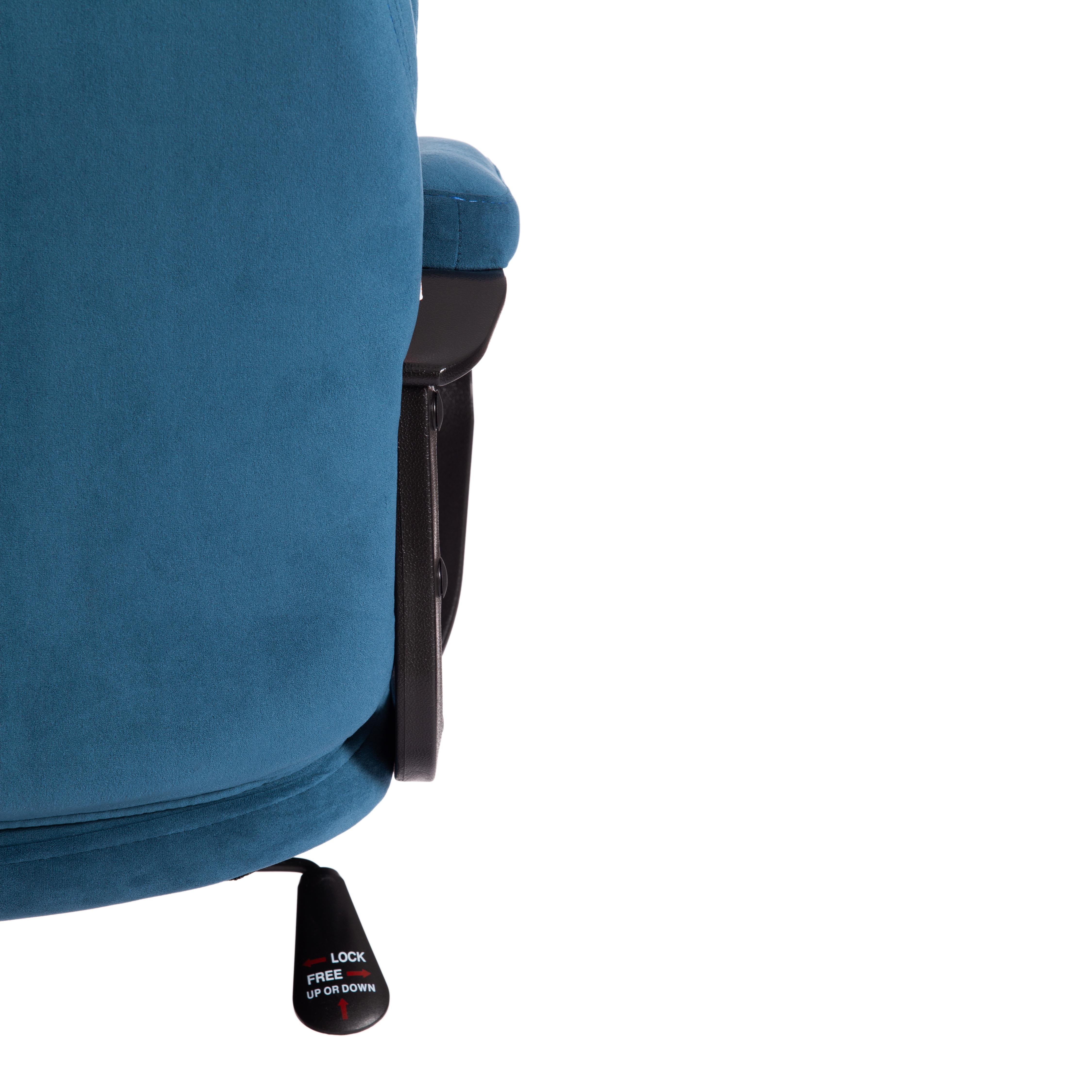 Компьютерное кресло TETCHAIR Комфорт Лт флок синий - фото 17