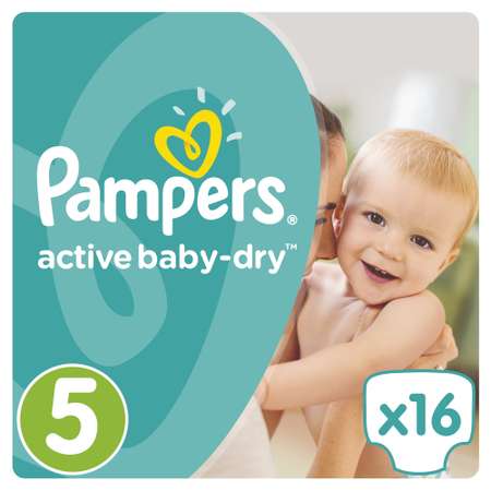Подгузники Pampers Active Baby 5 (11-18 кг) 16 шт.