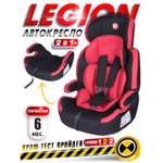 Автокресло BabyCare Legion 1/2/3 (9-36 кг) красный