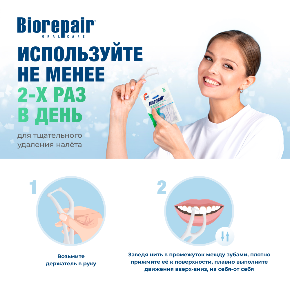 Зубная нить Biorepair - фото 7