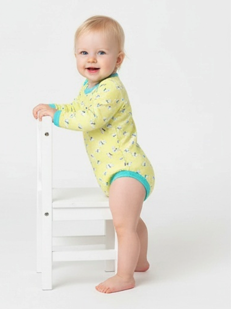 Боди Linas baby 1282-9 Желтый - фото 3