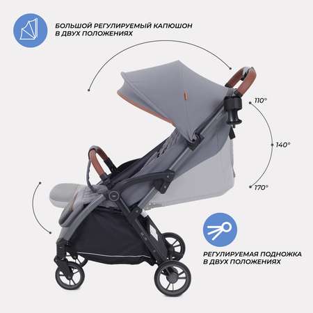 Коляска прогулочная MOWbaby Atom